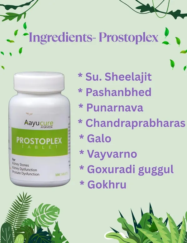 100%_Natural_White_Prostoplex_Tablets_100%_Natural_â€“_Ayurvedic_Prostate_Health_Support_â€“_100_Herbal_Tablets_For_Urinary_Wellness_And_Menâ€™S_Health_For_Adults