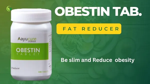 100%_Natural_White_Obestin_Tablets_For_Weight_Management_Ayurvedic_Supplement_(100_Tablets),_White_For_Adults