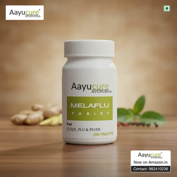 100%_Natural_White_Melaflu_Tablets_Ayurvedic_Medicine_For_Cold_&_Fever_-_100_Tablets_For_Adults