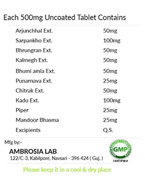 100%_Natural_White_Natural_Livcare_Liver_Medicine_Improves_Cell_Function_And_Increases_Immunity_-_100_Tablets_For_Adults