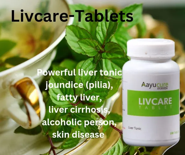 100%_Natural_White_Natural_Livcare_Liver_Medicine_Improves_Cell_Function_And_Increases_Immunity_-_100_Tablets_For_Adults