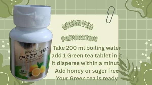 100%_Natural_White_Green_Tea_Tablets_|_Refreshing_Tulsi_&_Lemon_Flavor_|_60_Tablets,_White_For_Adults