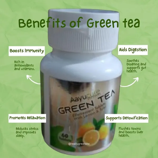 100%_Natural_White_Green_Tea_Tablets_|_Refreshing_Tulsi_&_Lemon_Flavor_|_60_Tablets,_White_For_Adults