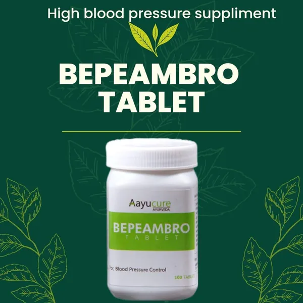 100%_Natural_White_Bepeambro_Tablets_-_Natural_Blood_Pressure_100_Tablets_For_Adults