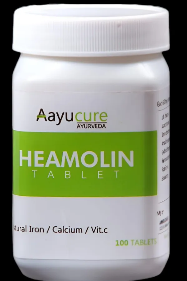100%_Natural_White_Heamolin_Tablets_-_100_Tablets_(Hemoglobin_Booster)_For_Adults