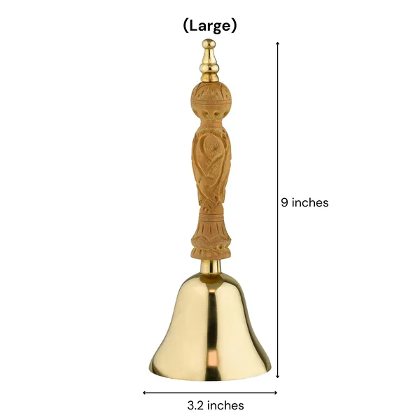 Golden_Bronze_Pooja_Bell_With_Wooden_Handle_Traditional_Indian_Pooja_Ghanti_For_Puja,_Meditation_&_Decor_(Large_8X8X23_Cm)