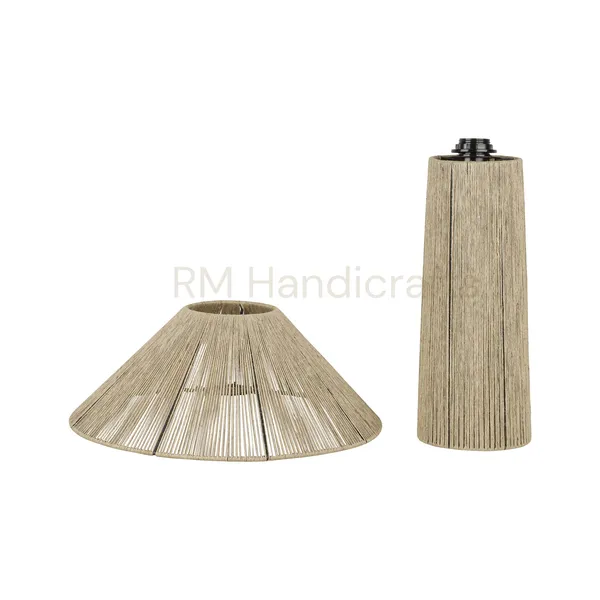 Brown_Handcrafted_Jute_Cord_Table_Lamp_|_Minimalist_Natural_Fiber_Lighting_With_Flared_Shade_|_Rustic_Boho_Lamp_For_Living_Room,_Bedroom_&_Study_Decor