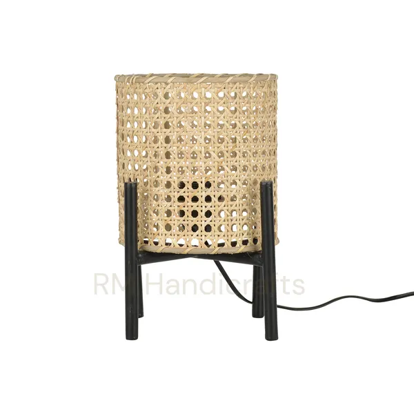 Beige_Cane_Table_Lamp_With_Black_Metal_Stand_|_Handwoven_Rattan_Night_Lamp_|_Boho_Rustic_Bedside_Accent_Light_For_Living_Room_Bedroom_Or_Study