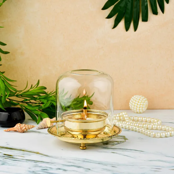Golden_Brass_Akhand_Jyot_Oil_Lamp_With_Borosilicate_Glass_Cover_|_Traditional_Eternal_Flame_Lamp_For_Home_Temple