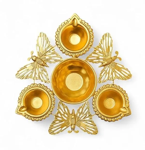 Golden_Decorative_Iron_Butterfly_Design_Diya_Stand_With_Central_Urli_Bowl_Oil_Lamp_For_Puja,_Diwali_&_Home_Decoration