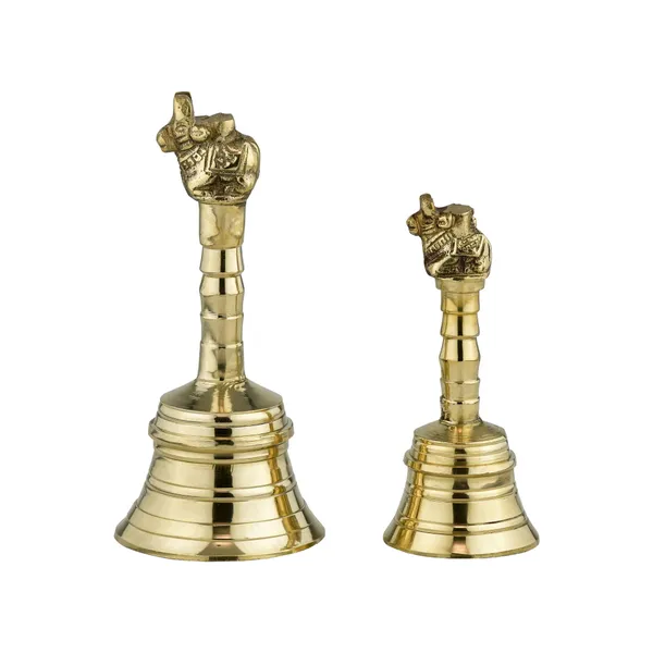 Golden_Brass_Pooja_Bell_With_Lion_Handle_Traditional_Indian_Ghanti_For_Home_Temple,_Mandir,_Pooja_Room,_Festive_Decor_Pure_Brass_Prayer_Bell_(Large)