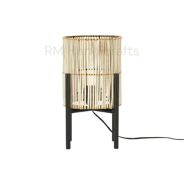 Beige_Bamboo_Table_Lamp_With_Iron_Stand_|_Handcrafted_Natural_Cane_Accent_Light_|_Rustic_Boho_Decor_Lamp_For_Bedroom_Living_Room_Or_Study_Desk