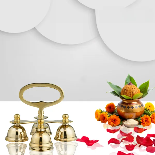 Golden_Handcrafted_Brass_Temple_Bell_Set_With_Handle_4_Bell_Ghanti_For_Pooja,_Home_Temple,_And_Spiritual_Decor