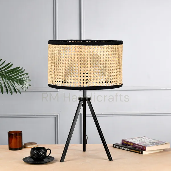 Brown_Tripod_Table_Lamp_With_Handwoven_Cane_Shade_|_Natural_Rattan_Lampshade_For_Bedroom,_Living_Room_&_Study_|_Modern_Home_Decor_Lighting