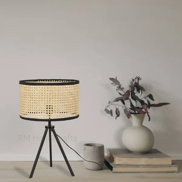 Brown_Tripod_Table_Lamp_With_Handwoven_Cane_Shade_|_Natural_Rattan_Lampshade_For_Bedroom,_Living_Room_&_Study_|_Modern_Home_Decor_Lighting