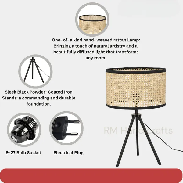 Brown_Tripod_Table_Lamp_With_Handwoven_Cane_Shade_|_Natural_Rattan_Lampshade_For_Bedroom,_Living_Room_&_Study_|_Modern_Home_Decor_Lighting