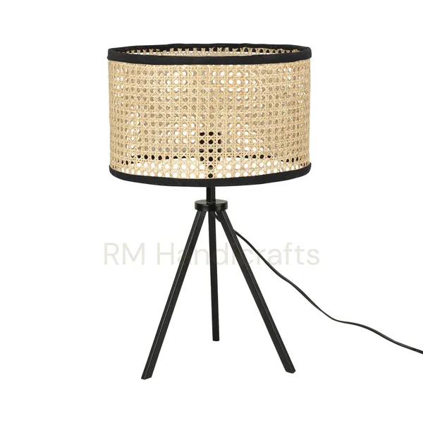 Brown_Tripod_Table_Lamp_With_Handwoven_Cane_Shade_|_Natural_Rattan_Lampshade_For_Bedroom,_Living_Room_&_Study_|_Modern_Home_Decor_Lighting