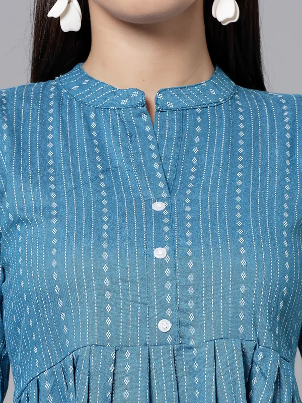 Women's_Cotton_Striped_A-Line_Dress