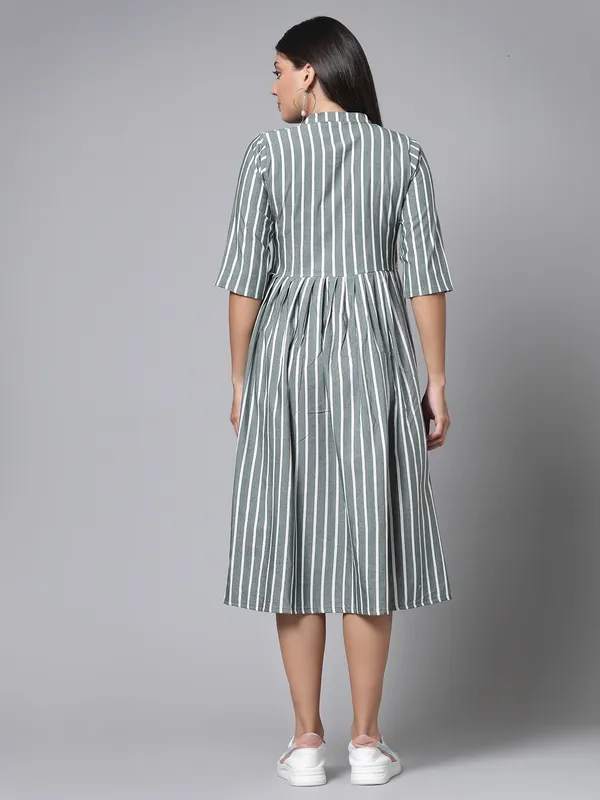 Women's_Cotton_Striped_A-Line_Dress