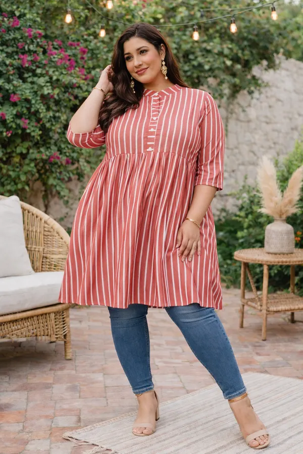 Women's_Cotton_Striped_A-Line_Dress