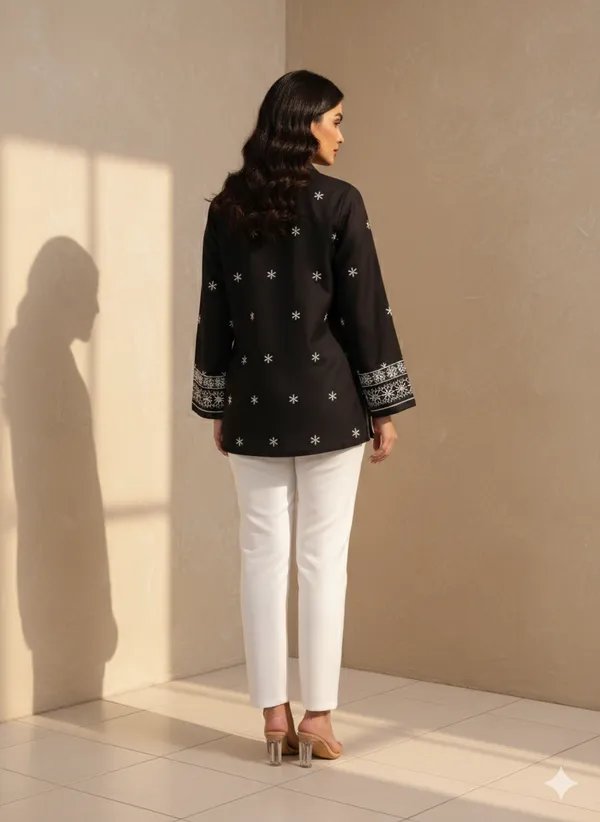 Women_Viscose_Rayon_Embroidered_Shirt_|_Elegant_Floral_Casual_Top_|_Full_Sleeve_|_Office_Wear_(Black2)