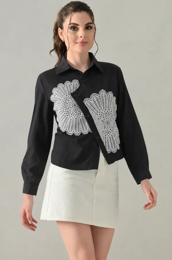 WOMENS_PURE_COTTON_EMBROIDERED_SHIRT