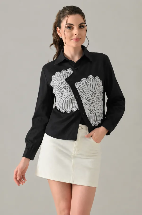 WOMENS_PURE_COTTON_EMBROIDERED_SHIRT