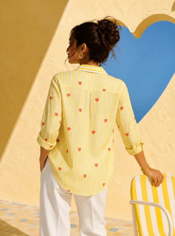 WOMENS_PURE_COTTON_STRIPED_HEART_SHIRT