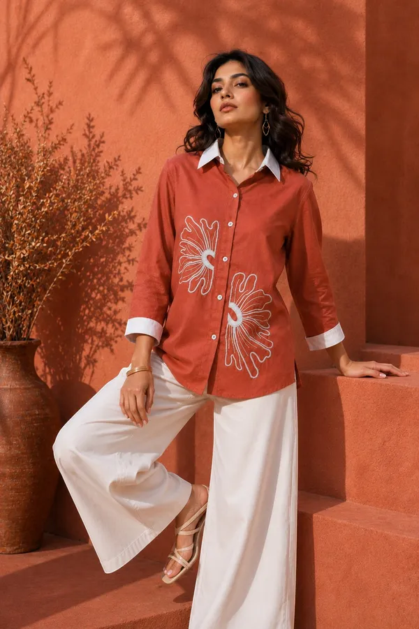 WOMENS_VISCOSE_RAYON_EMBROIDERED_SHIRT
