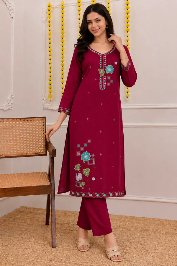 Women’s_Mul_Chanderi_Embroidered_Kurta_Set_with_Dupatta_|_Elegant_Ethnic_Wear_Kurta_Pant_Set_|_Festive_&_Party_Wear