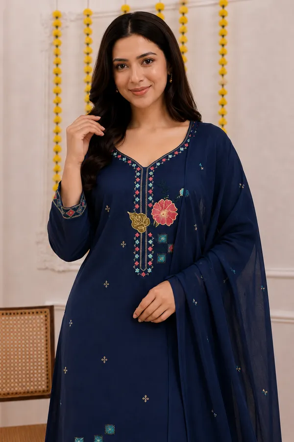Women’s_Mul_Chanderi_Embroidered_Kurta_Set_with_Dupatta_|_Elegant_Ethnic_Wear_Kurta_Pant_Set_|_Festive_&_Party_Wear