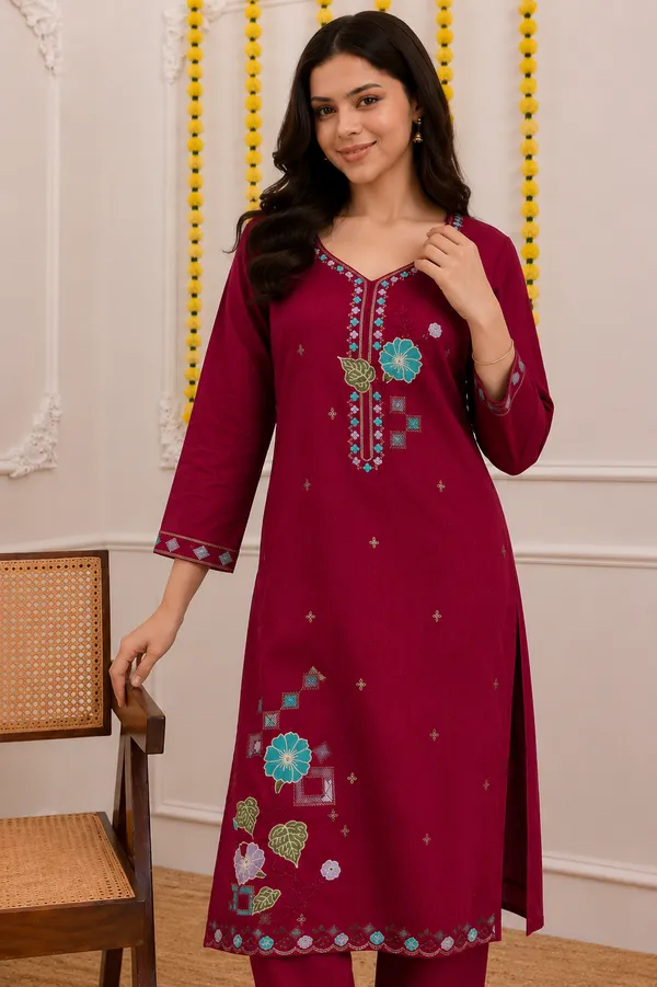 Women’s_Mul_Chanderi_Embroidered_Kurta_Set_with_Dupatta_|_Elegant_Ethnic_Wear_Kurta_Pant_Set_|_Festive_&_Party_Wear
