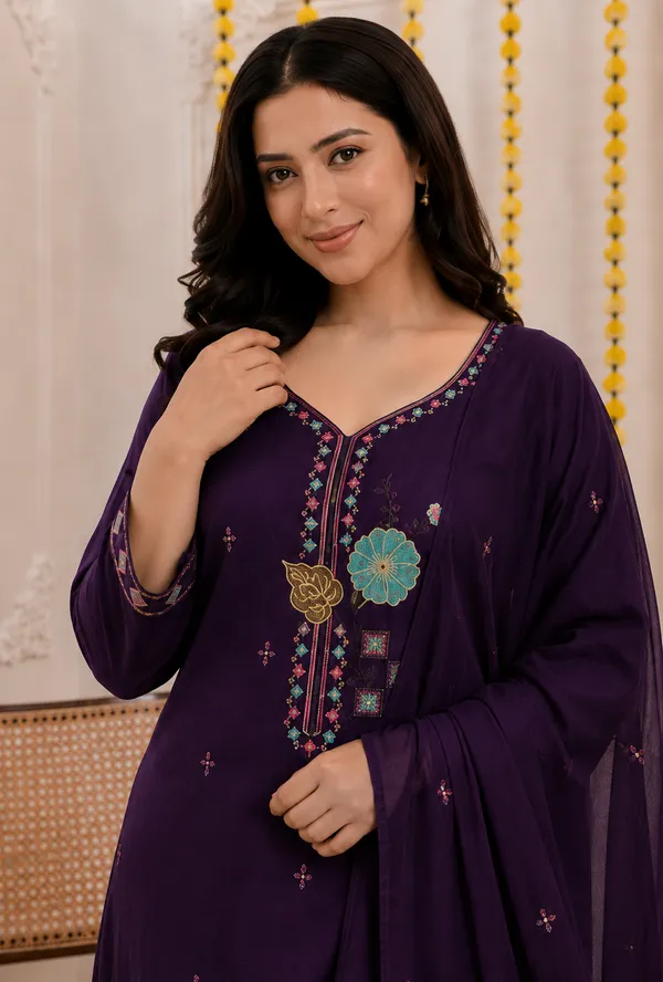 Women’s_Mul_Chanderi_Embroidered_Kurta_Set_with_Dupatta_|_Elegant_Ethnic_Wear_Kurta_Pant_Set_|_Festive_&_Party_Wear