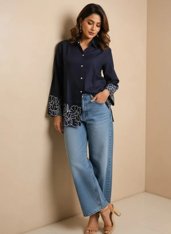 Women’s_Rayon_Boho_Embroidered_Shirt_|_Soft_Rayon_Fabric_|_Elegant_All-Over_Embroidery_|_Full_Sleeve_Casual_Wear_Shirt(blue)