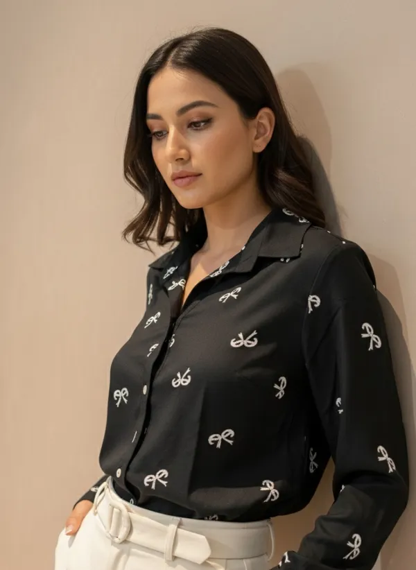 Women’s_Rayon_Embroidered_Shirt_|_Soft_Premium_Fabric_|_Elegant_Full-Sleeve_Casual_&_Office_Wear_Top_(Black)