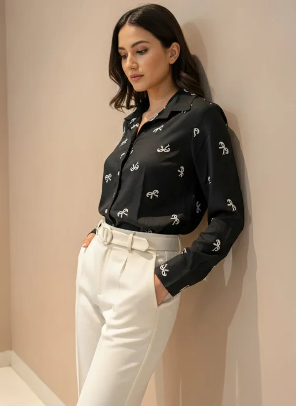 Women’s_Rayon_Embroidered_Shirt_|_Soft_Premium_Fabric_|_Elegant_Full-Sleeve_Casual_&_Office_Wear_Top_(Black)