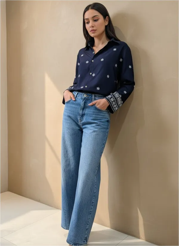 Women’s_Rayon_Embroidered_Shirt_|_Soft_Rayon_Fabric_|_Elegant_All-Over_Embroidery_|_Full_Sleeve_Casual_Wear_Shirt(blue)