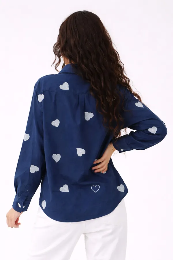 Women_Denim_Hearts_Embroidered_Shirt_|_Casual_Stylish_Blue_Button_Down_Shirt_Soft_Denim_Top