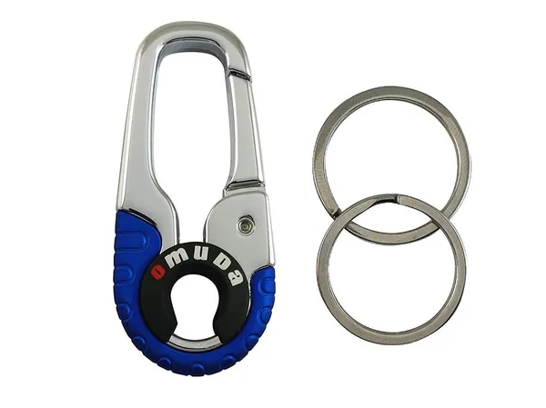 Silver_&_Blue_Stainless_steel_Keychain_For_Unisex