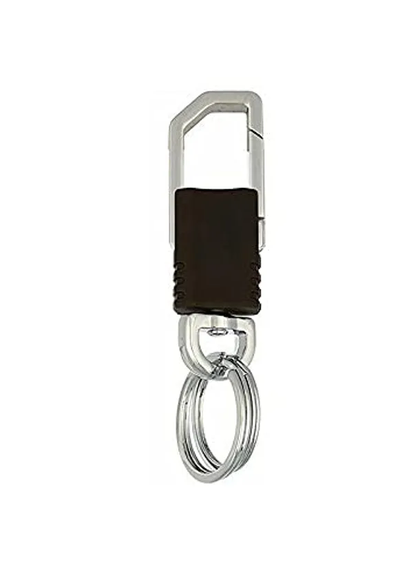 Brown_Stainless_steel_Keychain_For_Unisex