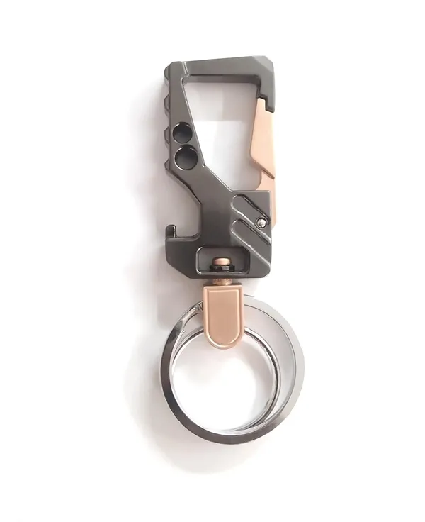 Grey_Stainless_steel_Bike_Keychain_For_Men