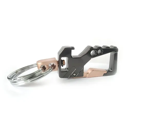 Grey_Stainless_steel_Bike_Keychain_For_Men