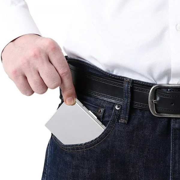 Silver_Genuine_Leather_Wallet_For_Men