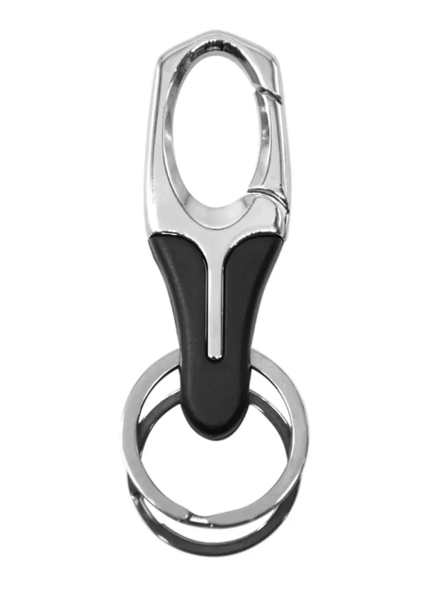 Silver_Stainless_steel_Keychain_For_Unisex