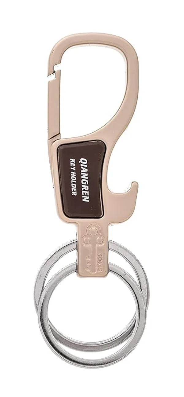 Silver_Stainless_steel_Keychain_For_Unisex