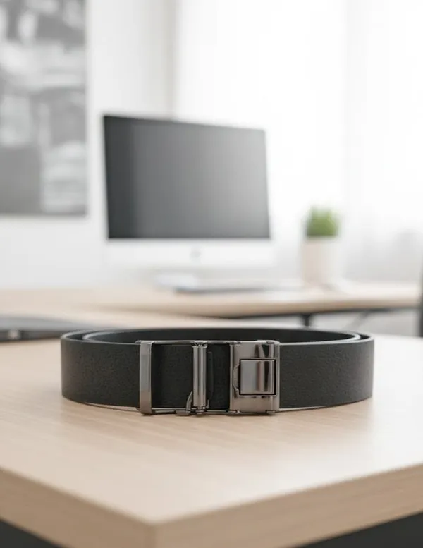 J2_Leather_Men’s_Adjustable_Belt_with_Autolock_Buckle_–_Formal_&_Casual_Wear