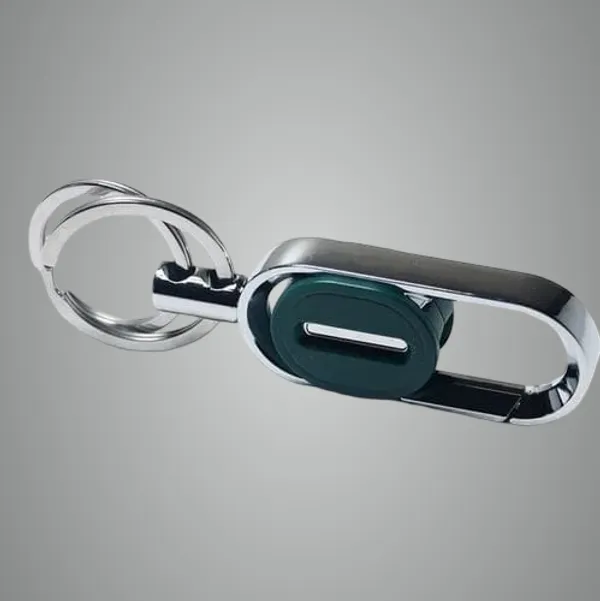 Black_Stainless_steel_Keychain_For_Unisex