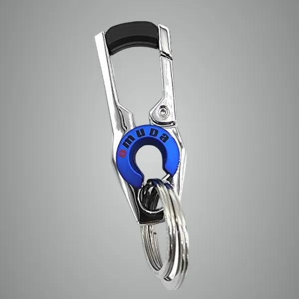 Silver_Stainless_steel_Keychain_For_Unisex