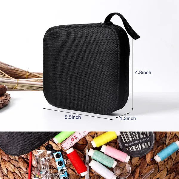 Black_86_Pcs_Sewing_Kit,_Sew_Kit_For_Home,_Traveler,_Adults,_Emergency-_Premium_Sewing_Kits,_Zipper_Portable_-_Mini-_Filled_With_Sewing_Needles,_Scissors,_Thread,_Tape_Measure_Set_Etc