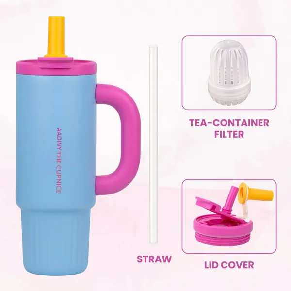 Blue_1000Ml_Stainless_Steel_Tumbler_With_Lid,_Straw_&_Tea_Filter_|_Hot_And_Cold_Double_Insulated_Sipper_Mug_|_100%_Leak_Proof_Coffee_Tumbler_Cupholder_For_Office,_Gym,_Travelling